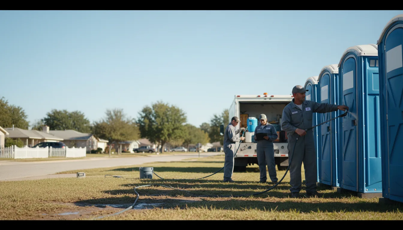 Long-Term Portable Toilet Rental in Montgomery, IN near me